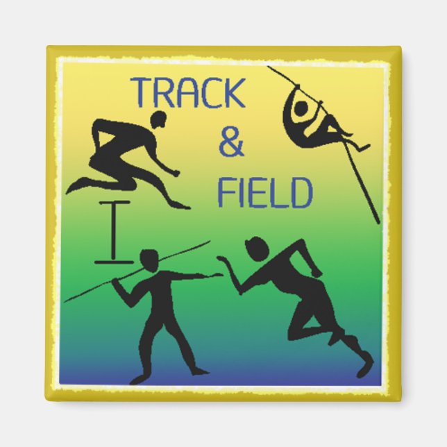 TRACK & FÄLT Magnet (Framsidan)