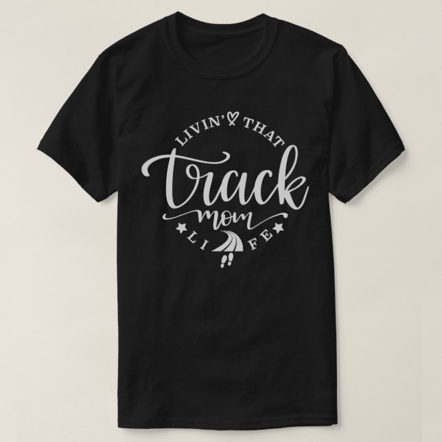 Track Mamma T Shirt (Design framsida)