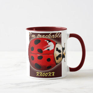 Trackable kaffemugg för TB