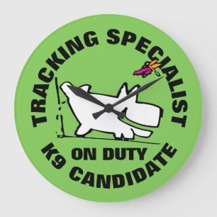 TrACKING SPECIALIST Stor Klocka
