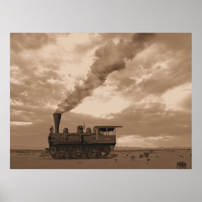 Trackless Locomotive Poster (Framsidan)