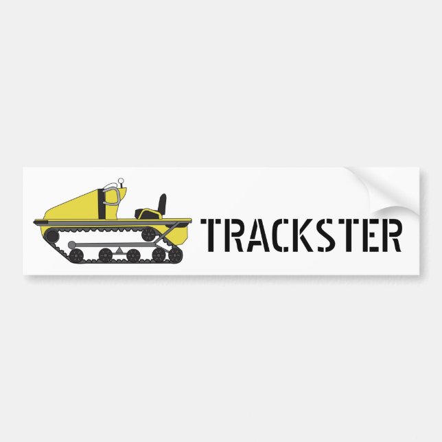 trackster skräddarsy TRACKSTER - Bildekal (Framsidan)