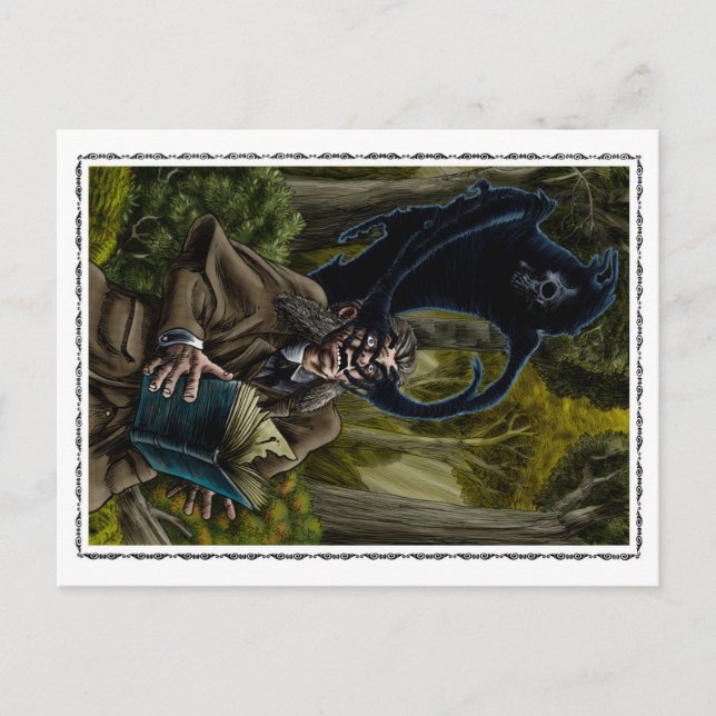 Tractate Middoth Vykort (Framsida)