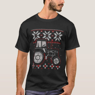 Tractor Älskare Ugly jul Sweater Farmer Farmin T Shirt