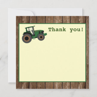 Tractor Birthday Tack, Farm Birthday Tack Kort