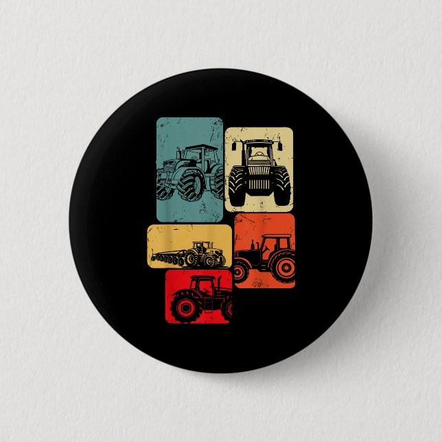 Tractor Farm Kids Boys Knapp (Framsida)