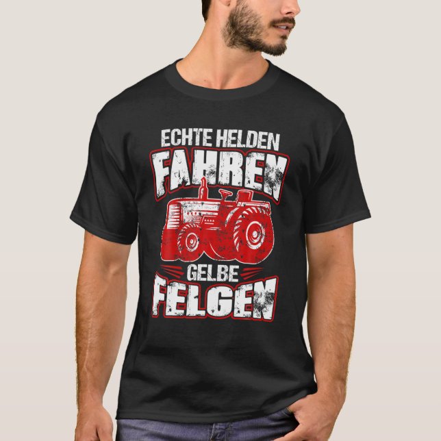 Tractor Funny Sayed Tractor Farmer Gift Idea T Shirt (Framsida)