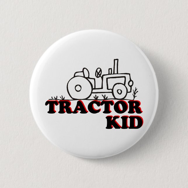 Tractor Kid Knapp (Framsida)