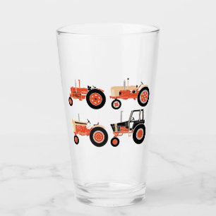 Tractor Mania Glass Glaskopp