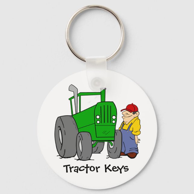 Tractor Nycklar Nyckelring (Framsida)