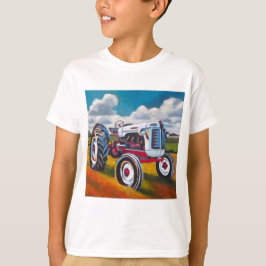 Tractor Painting - Gift for Tractor Enthusiasts T Shirt