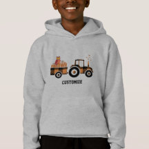 Tractor Pulling Pumpkins Sweatshirt