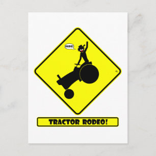 TRACTOR RODEO 1y Vykort