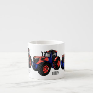 Tractor serieillustration  espressomugg