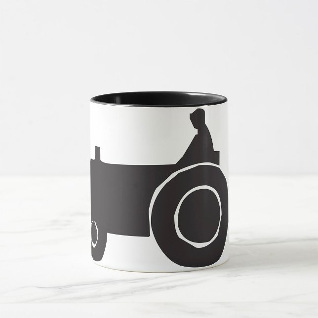 Tractor Silhouette Mugg (Skapare uppladdad)
