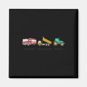 Tractor Subtle Anti Trump Magnet