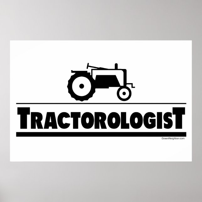 Tractorolog - Traktor Poster (Framsidan)