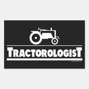 Tractorolog - Traktor Rektangulärt Klistermärke