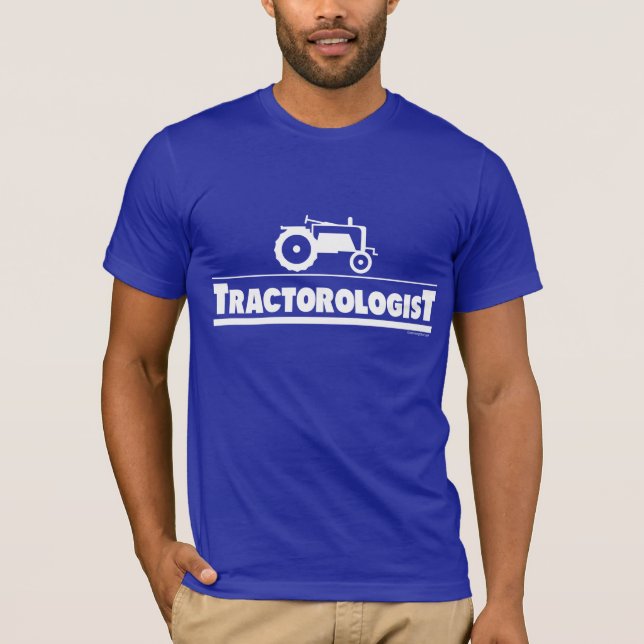 Tractorolog - Traktor T Shirt (Framsida)
