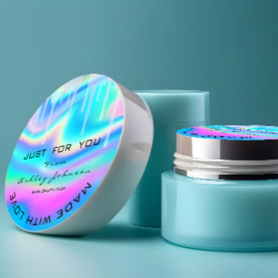 Tracy-Logotyp-holograf gjord med Kärlek-drivrutine Runt Klistermärke