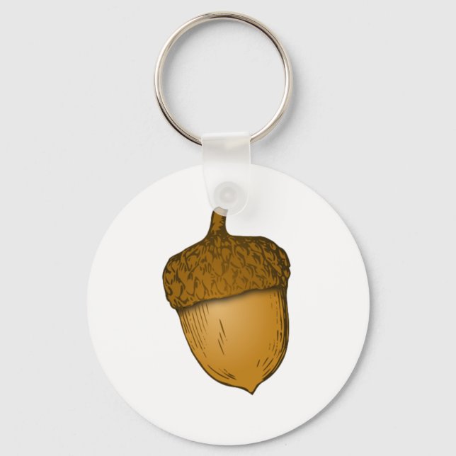 Träd Acorn Nyckelring (Framsida)