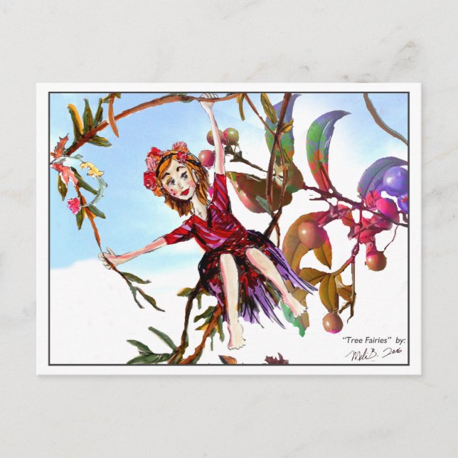 TRÄD ÄLVOR 2 VYKORT (Framsida)