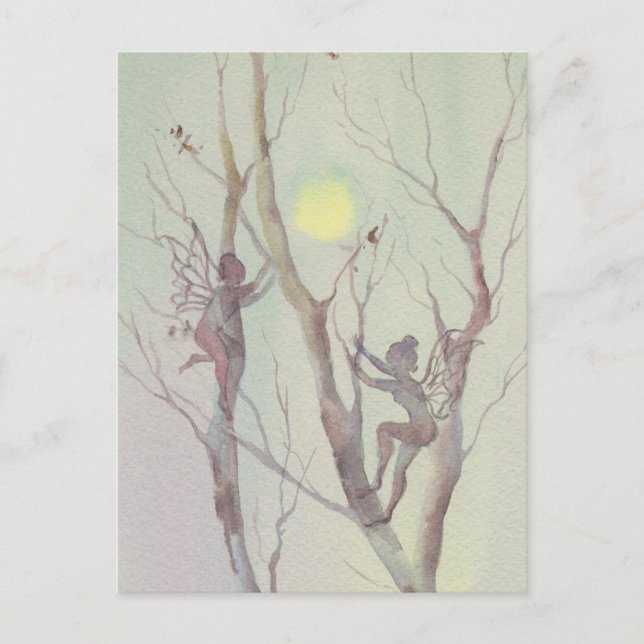 TRÄD ÄLVOR av SHARON SHARPE Vykort (Framsida)