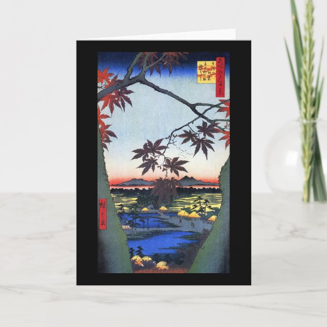 Träd - Ando Hiroshige Kort (Framsida)