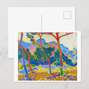 Träd   Andre Derain   Vykort