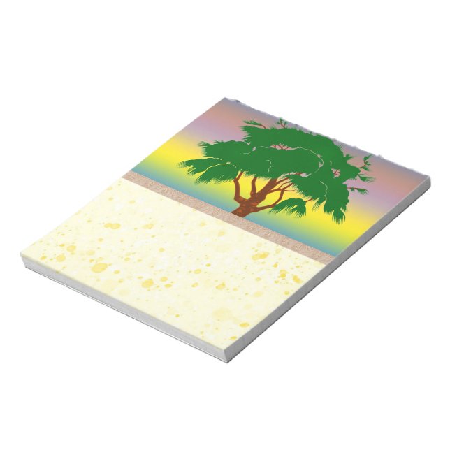 Träd Anteckningsblock (Roterad)