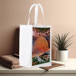 Träd är dikter på jordens skrivor vid himmel återanvändbar påse