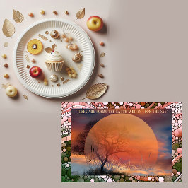 Träd är poemjordens Skrivor på Himmel-citatet