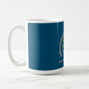 Träd är statsobligationer. Internationell-skogsdag Kaffemugg