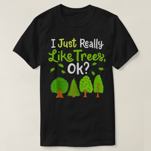 Träd Arborist Arboristic Träd T Shirt (Design framsida)