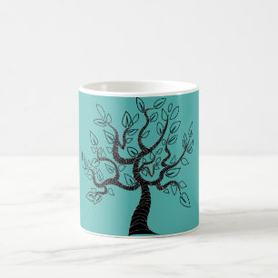Träd Art Coffee Mugg Välj Färg