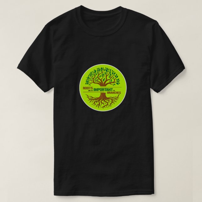 Träd Art T Shirt (Design framsida)