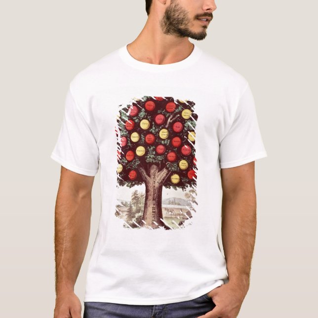 Träd av absolutism, 1872 tee shirt (Framsida)