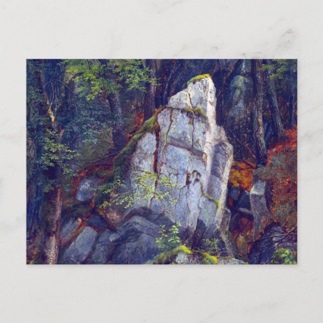 Träd av Asher Brown Durand Vykort (Framsida)