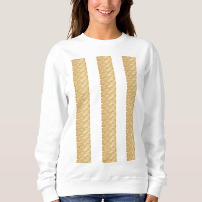 Tråd av Guld-sötskjorta T Shirt (Framsida)