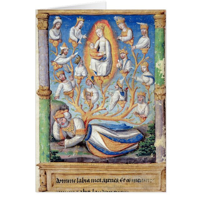 Träd av Jesse Hälsningskort (Framsidan)