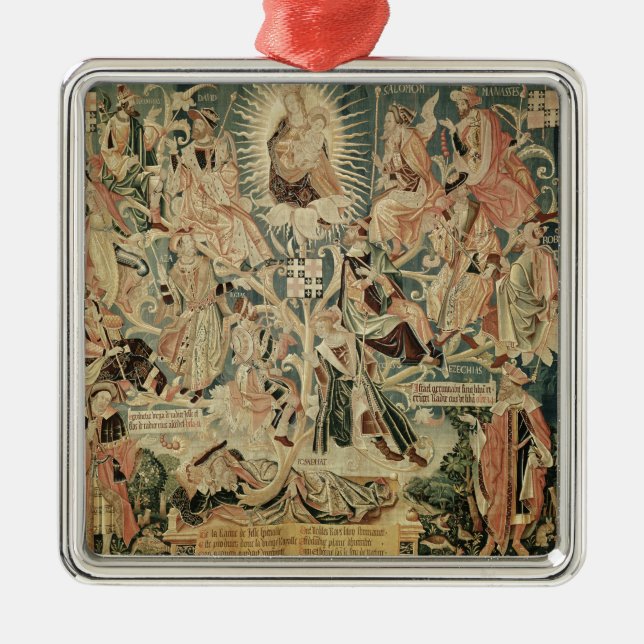 Träd av Jesse Julgransprydnad Metall (Framsidan)