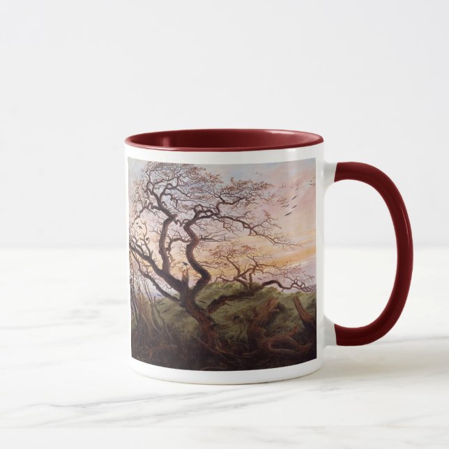 Träd av kråkor, 1822 mugg (Höger)