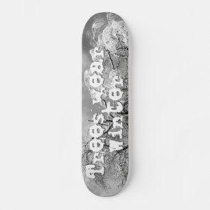 träd bära vinter skateboard bräda 19,5 cm