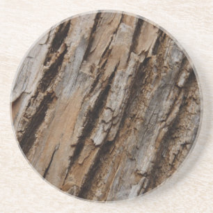 Träd Bark I Naturlig Abstrakt Texturerad design Underlägg