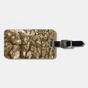 Träd Bark II Naturlig texturerad design Bagagebricka