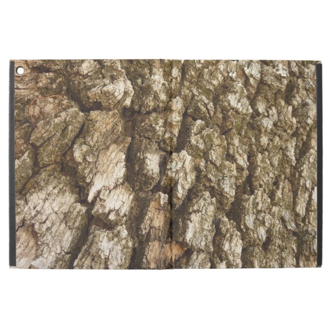 Träd Bark II Naturlig texturerad design iPad Pro 12.9" Skal (Utsida)