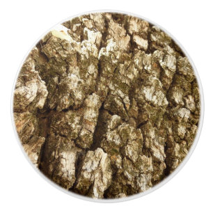 Träd Bark II Naturlig texturerad design Knopp