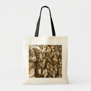 Träd Bark II Naturlig texturerad design Tygkasse