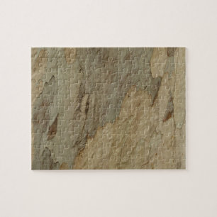 Träd Bark III Naturlig Abstrakt Texturerad design Pussel