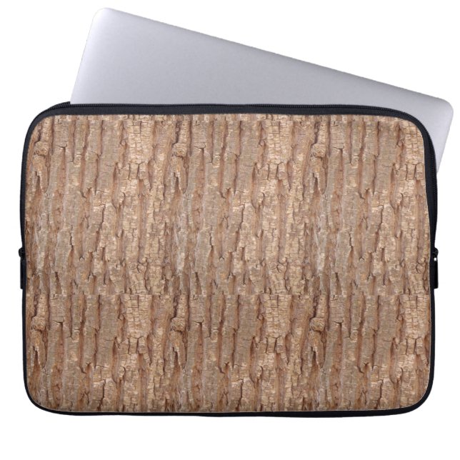 träd bark laptop fodral (Framsidan)